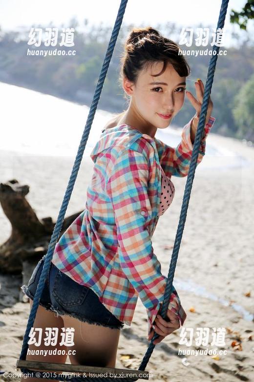 MyGirl美媛馆 - 一口气翻了Ellie艾栗栗的长腿美图，心中只剩一问：哪里去报名腿模？