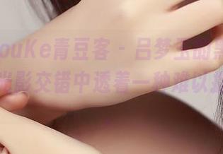 QingDouKe青豆客 – 吕梦玉的黑丝私房合集，光影交错中透着一种难以捉摸的美。