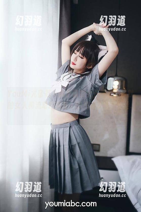 YouMi尤蜜荟 - 林茵茵的女仆图集，静默的女人和流动的氛围，忽然有那么一丝丝...嘿。