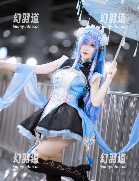 雷姆生日的鬼畜氛围——猫君君MaoJun的私拍套图，心里…五味杂陈。